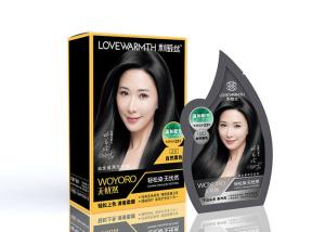 Quality Permanent Gray Hair Color Care Shampoo No Ammonia Quick Dye 5 Minutes Cover wholesale