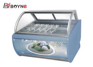 Quality Commercial Snack Shop Ice Cream Display Showcase wholesale