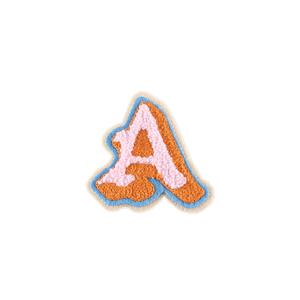 Quality DIY 26 Letters Clothing Embroidered Patches Applique Sew On Backing OEM ODM wholesale