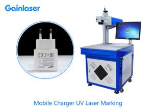 Quality 5W UV Laser Marking Plastic , Glass , Brass , Copper , Jewelry , Metal wholesale