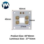 Chinese Manufacturer UV LED Light 40w smd 395nm Ultraviolet LED Module
