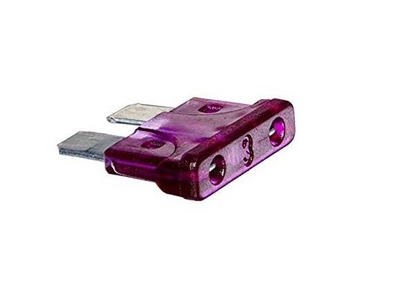 Plastic PA66 Encapsulation Fast Blow 19x5.2x19.2mm Auto Blade Fuse ATO 32V 58V