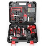 Electric Hand Drill Hardware Tool Box Set 109 Pieces for Home or Professional