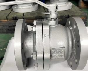 Quality JIS10K 2-PC FC200 cast iron ball valve wholesale