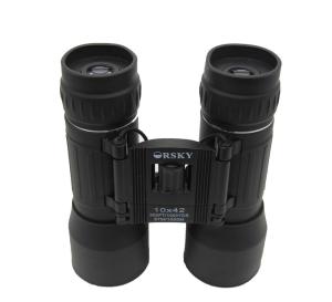 Quality Big Aperture 10 X 42 Small Compact Binoculars With Green Film Twist - Up Eyecups wholesale