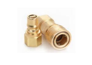 Quality Gas Connection 0.75&quot; Brass Quick Coupler , Universal Quick Connect Brass Fitting wholesale