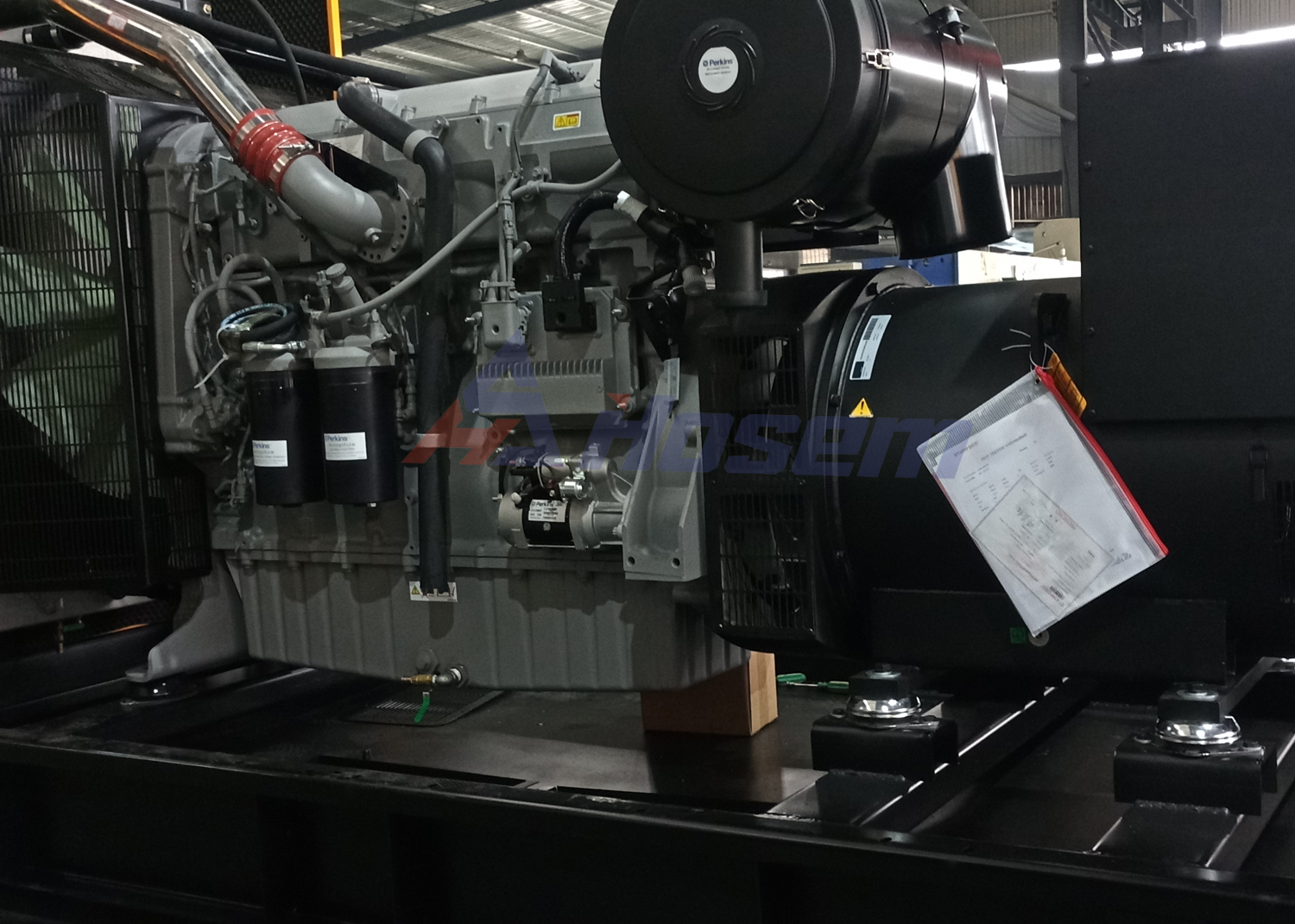 Perkins Generator Set Powered by 1506A-E88TAG5 Diesel Engine Rated Power 300kVA 50Hz