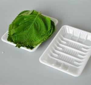 Quality White PP 18*13*2.5cm Disposable Vegetable Trays wholesale