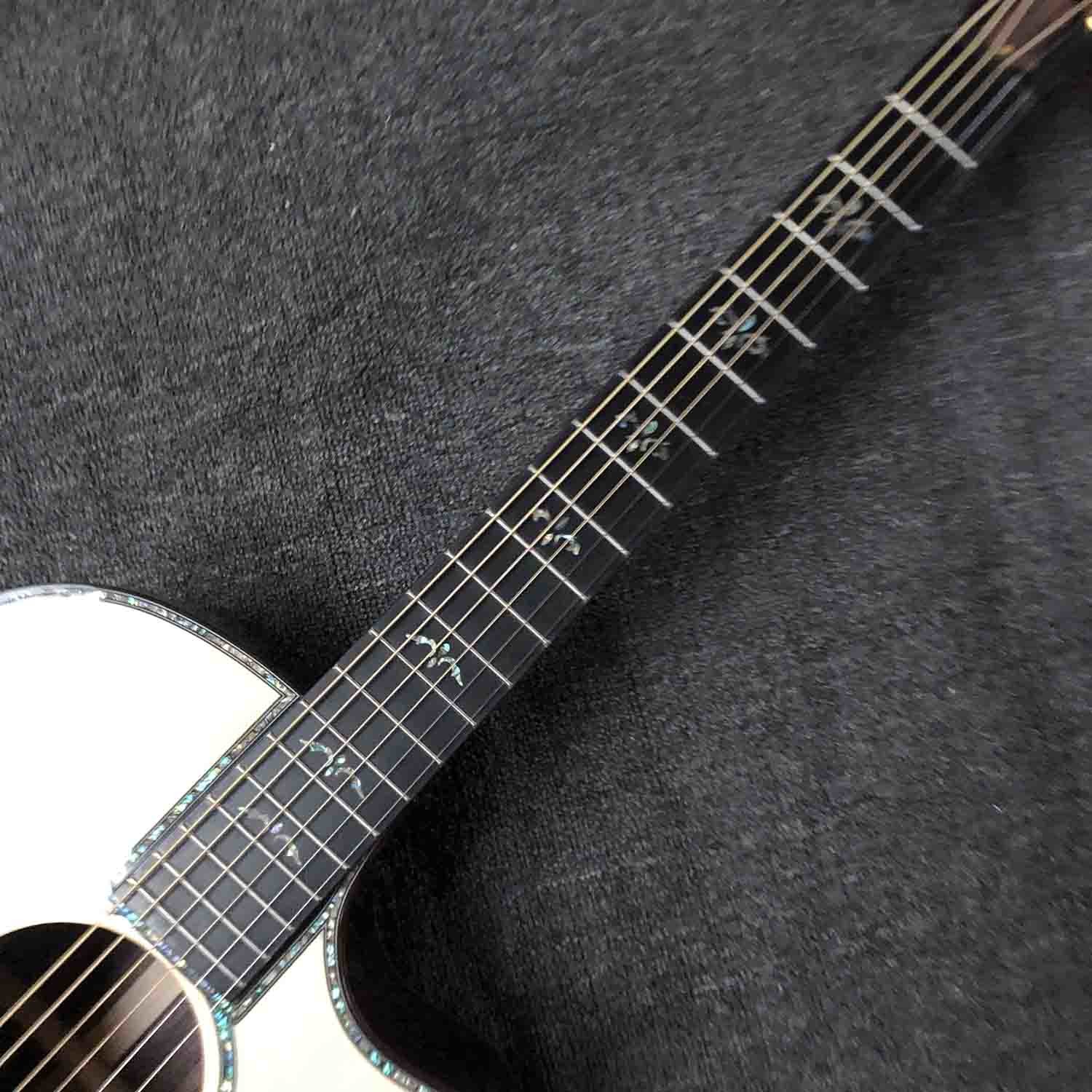 Solid spruce 914 acoustic Guitar 41 inch Real abalone Rosewood body 914ce Guitar