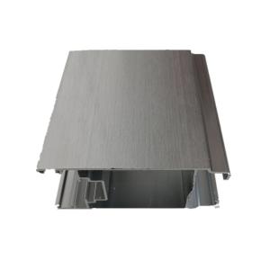 Quality 6063 Window Frame Aluminum Profiles Brush Anodized wholesale