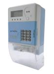ISO 9001 Single Phase Kwh Meter , 80mA Prepay Power Smart Meter