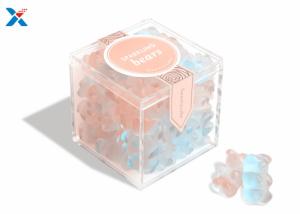 Quality Mini Acrylic Candy Box In Clear Color With Lid For Wedding Gift wholesale