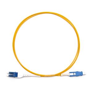 Quality LC UPC Uniboot To SN UPC Single Mode Optical Fiber Cable OS2 OFNR Fiber Cable wholesale