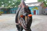Professional Realistic Animatronic Robotic Dinosaur Costume For Sale