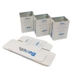 Reusable and 100% recyclable flat pack cardboard boxes used for consumer