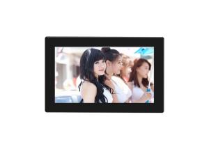 Quality Wi-Fi 2.4G 5G Black Color 9 Inch LCD Display Digital Photo Frame with MP3/WMA/AAC/WAV Audio Format wholesale
