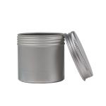 50g 100g 150g Eco Friendly Aluminum Canisters Handmade Lotion Metal Tea Tins