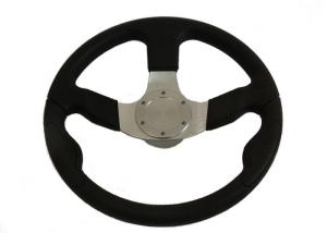 Quality PE Foamed Handle Sailboat Steering Wheel With Center Cap wholesale