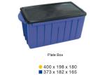 Plate Box 373x182x165mm Battery Spare Parts , Plastic Injection Mould Parts