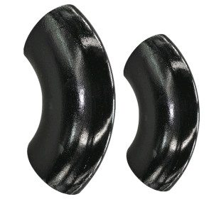 Api 5l Black Painted Carbon Steel Pipe Elbow 22.5 Degree