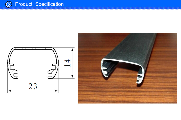 aluminium shell for cabinet lighting lamp