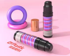 China Round 30ml 600ml Airless Eye Cream Bottle Hot Stamping on sale