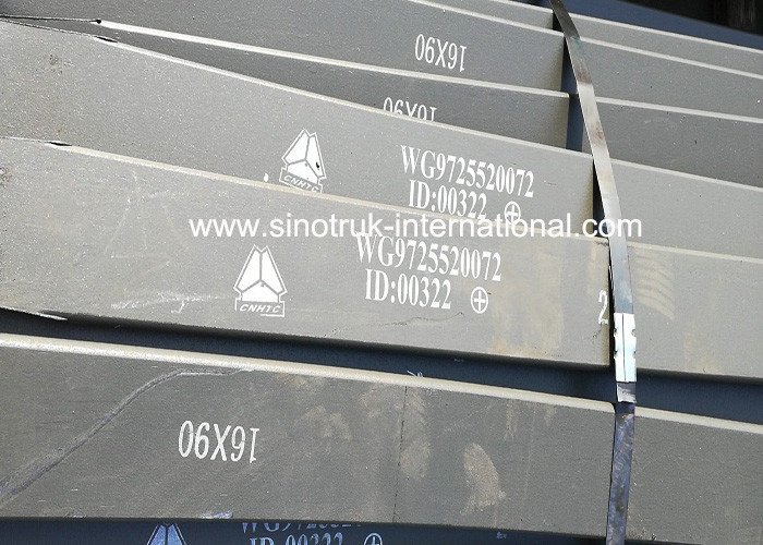 WG9725522007 Semi Trailer Suspension Parts Leaf Springs For Heavy Duty Truck