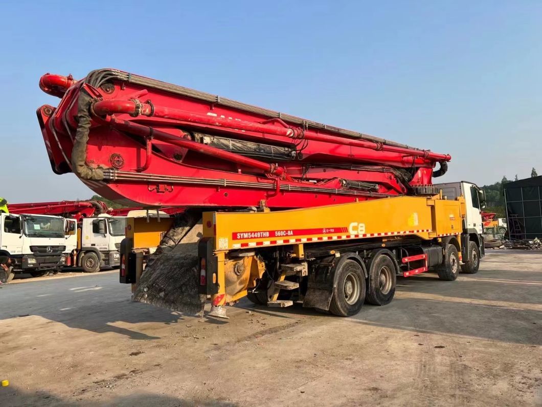 Used Concrete Pump Sy 56 Meter Second Hand Heavy Equipment