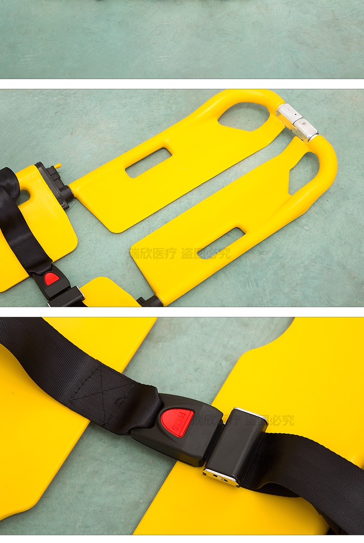Multifunctional Ambulance Scoop Stretcher For Spinal Immobilization Foldable