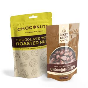 Quality Moisture Proof Digital Printing Pouch Zipper Lock Food Packaging Bag wholesale