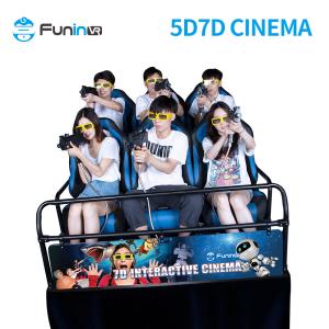 Quality material metal 7D Cineme 5D Cinema Simulator 3D 4D 5D 6D Cinema Theater Movie Motion wholesale