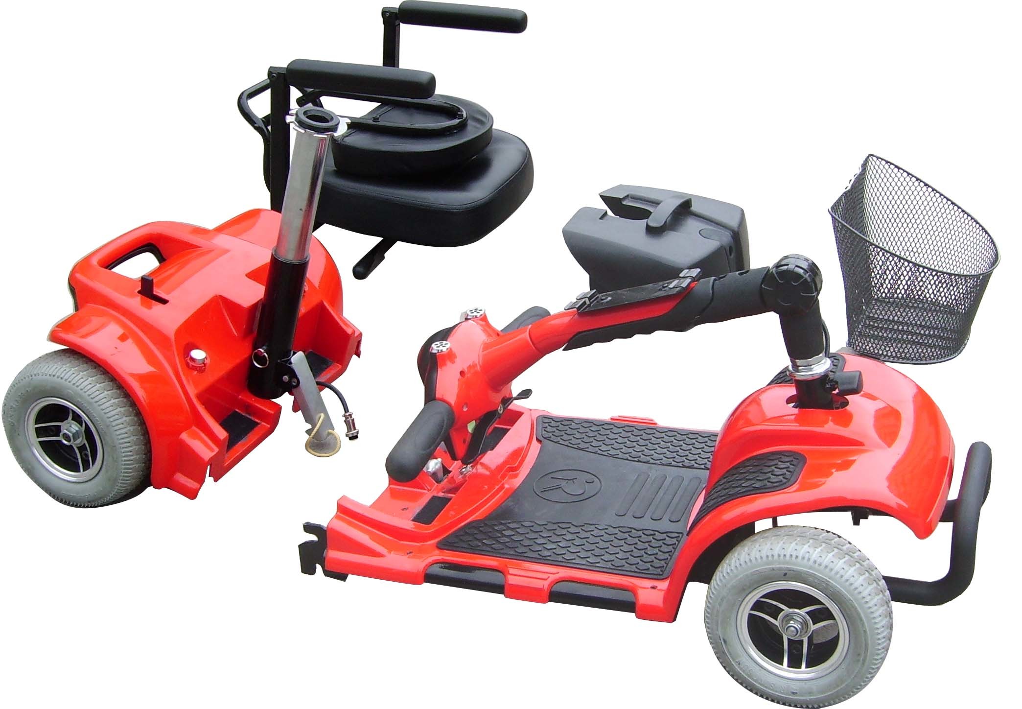 classic folding cheapest price for mini light 4 wheel mobility scooter with CE FDA from Chnese supper manufactory