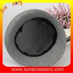 Hot sale Fashion 100% Australia wool felt ladies hats ,Red cloche hats with