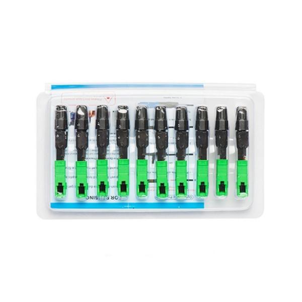 FTTH Fast Connect Fuseless Fiber Optic Equipment with Return Loss dB UPC≥ 50dB