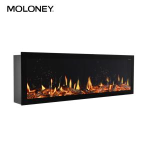 Quality 47inch Electric Fireplace Flush With Wall Heating Bottom Air-Outlet Living Room wholesale