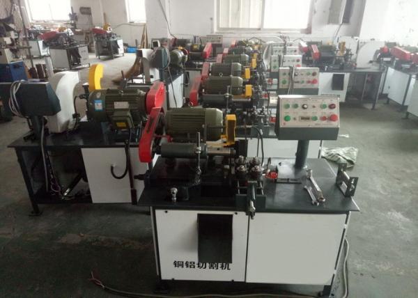 Safe Fast Cutting Hydraulic Metal Cutting Machine , Circular Saw Cutting Machine