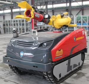 Quality RXR-M180D 180L/S Fire Fighting Robotic Vehicle 1000m Fire Prevention Robot wholesale