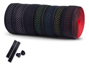 Quality Carbon Fiber Mountain Road Bike Handlebar Tapes Warped Bar Grips wholesale