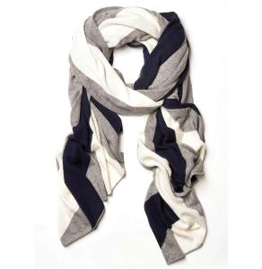 Quality Intarsia Style Knitted Shawl Wrap / Womens Knitted Shawl Scarf Adult Size wholesale