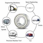 ABEC 3 Electric Motor Bearing 6200 2RS 6200 ZZ Bearing High Precision