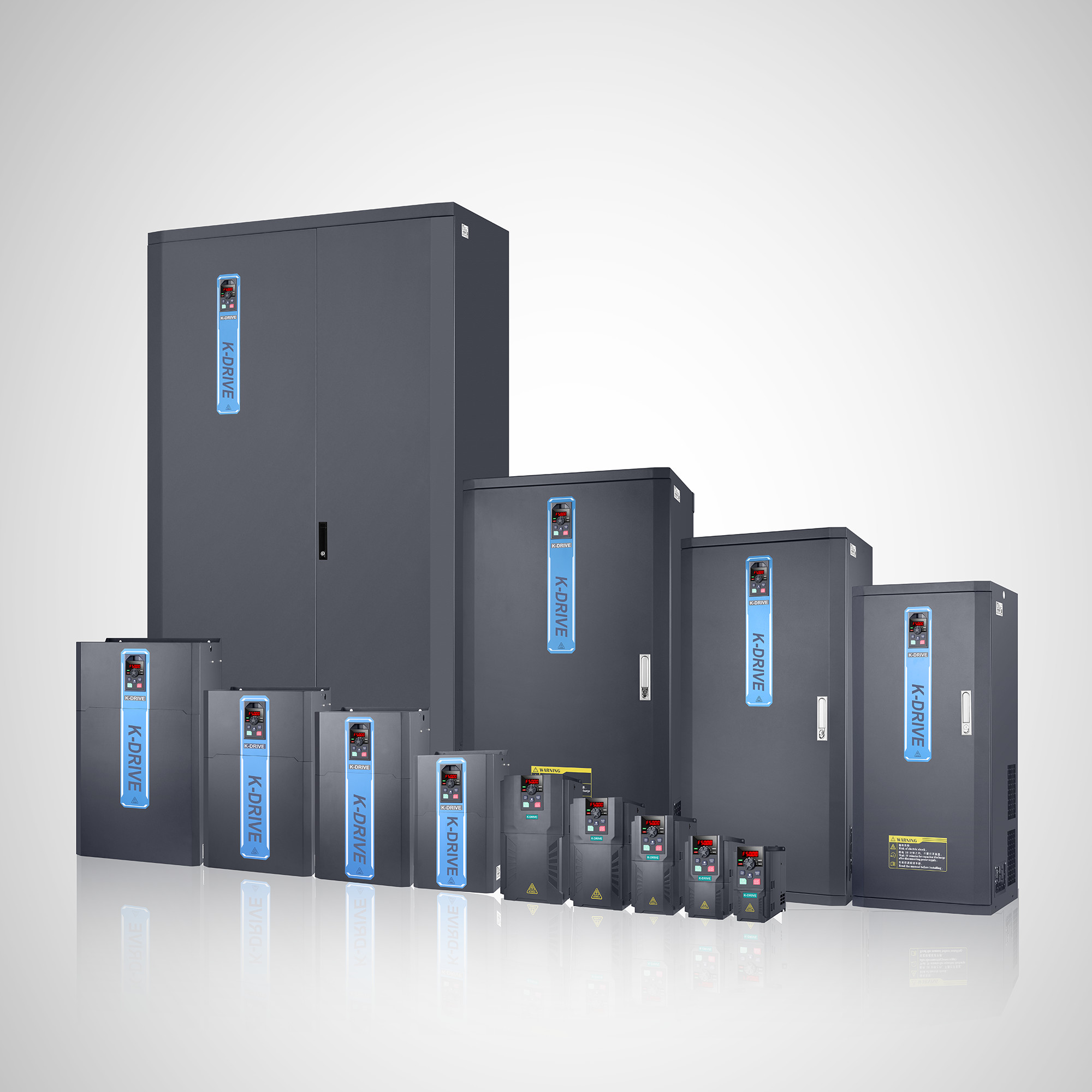 Programmable Stable Motor VFD Drive , Multilingual 1 HP VFD3 Phase