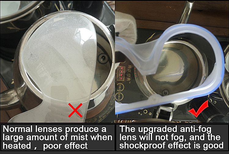 Transparent Eye Protection Goggles , Anti Fog Safety Goggles Prevent Influenza Virus