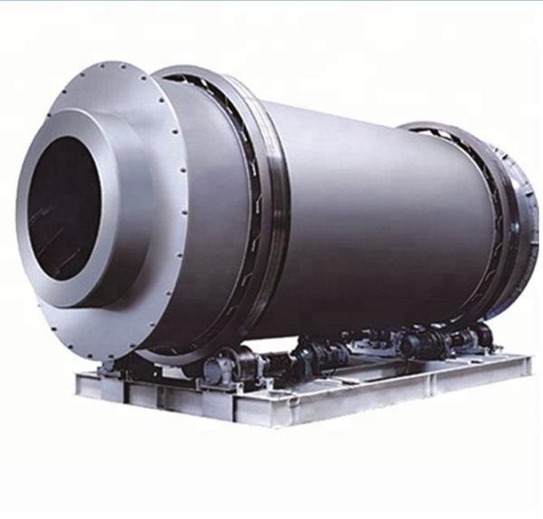 AC Motor Energy Saving Automatic Mineral Stone Rotary Dryer Three Rotary Drum