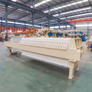 Quality Slurry Chamber Filter Press Equipment Sludge Automatic Drawing Plate And Frame wholesale