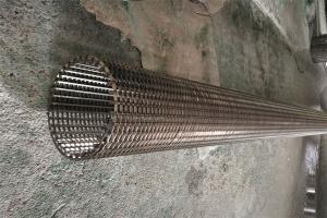 Quality FITO Stainless Steel Duplex Pipe 2205 Tube Wedge Wire Wrapped 2.5m Length wholesale