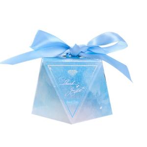 Quality Candy Gift Eco Friendly Food Packaging Paper Box Custom Logo Printing For Wedding wholesale