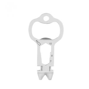 Quality Custom Lightweight 60MM Durable Stainless Steel Multi-purpose EDC Tool Card Metal Bottle Opener wholesale