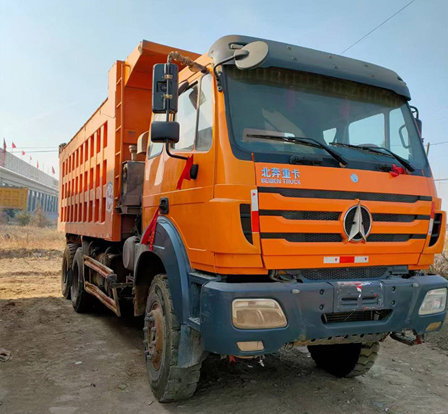 Beiben Left Hand Drive 6x4 Tipper Dump Truck China Brand 8 Wheeler Dump Truck