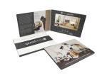 Commercial LCD Video Business Cards Video 1200*600 Pixel High Resolution