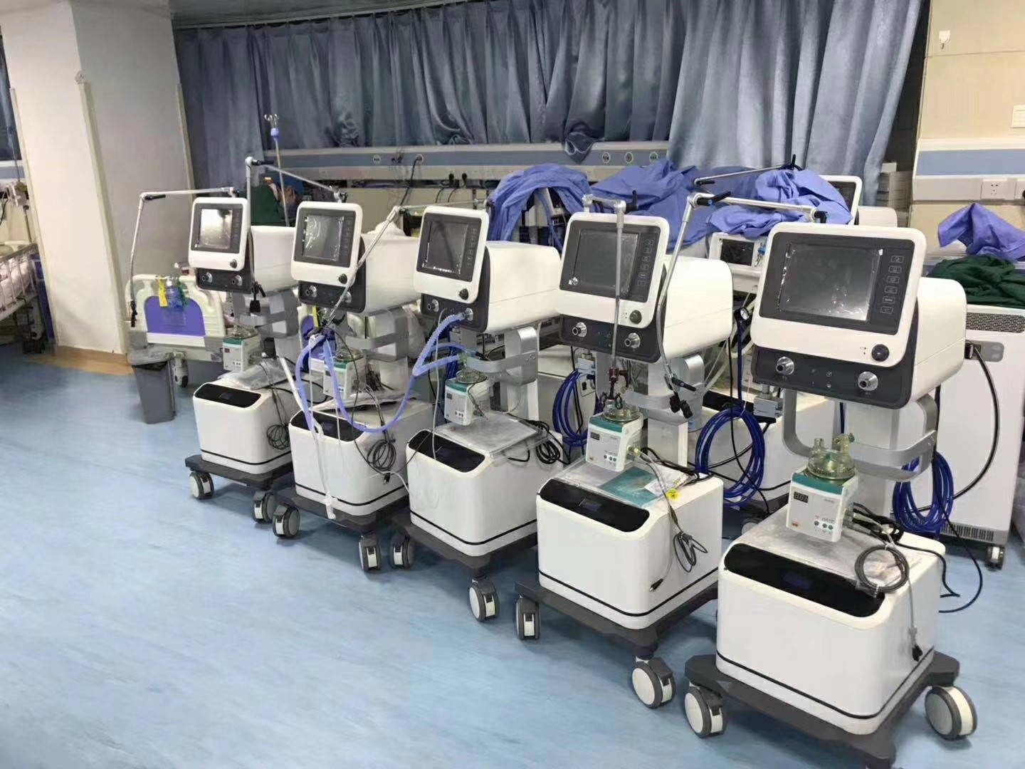 High Precision S6500 Portable Universal Anesthesia Machine 7" Screen